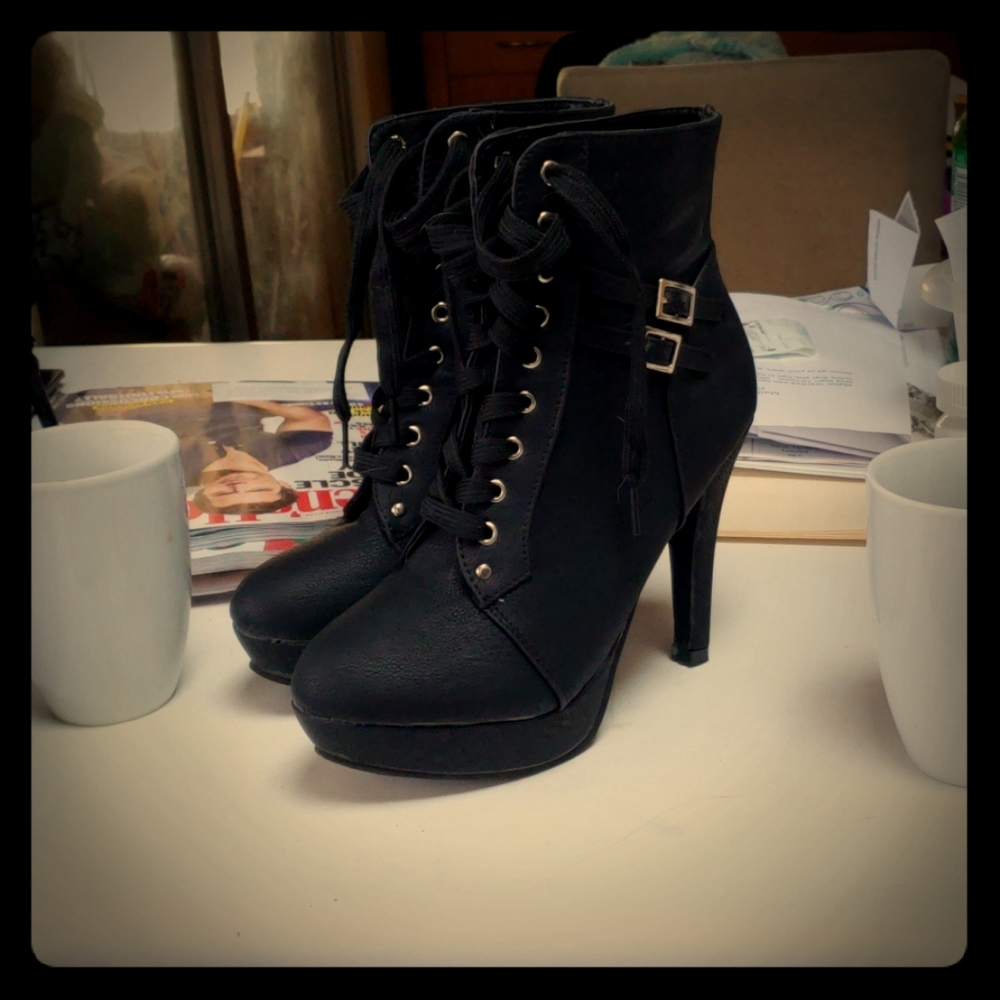 Boots with heels